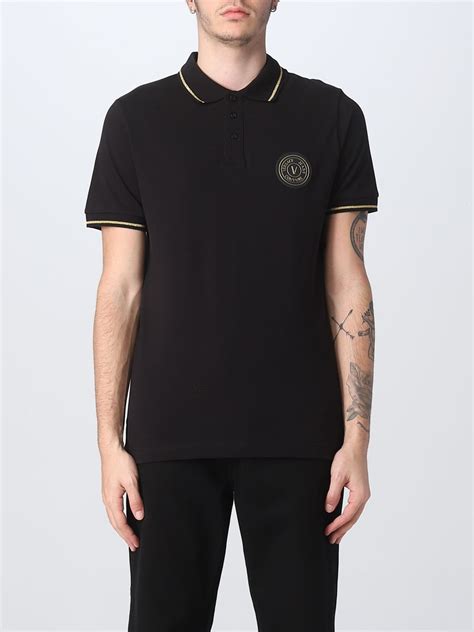 versace jeans polo heren|Versace Jeans couture for men.